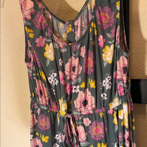 Baby Be Mine Floral Maxi Dress - Gray and Pink - Picture 3 of 16